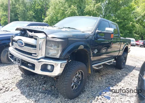 2011 Ford F-250 Lariat from USA, damaged, VIN 1FT7W2BT3BEB38296